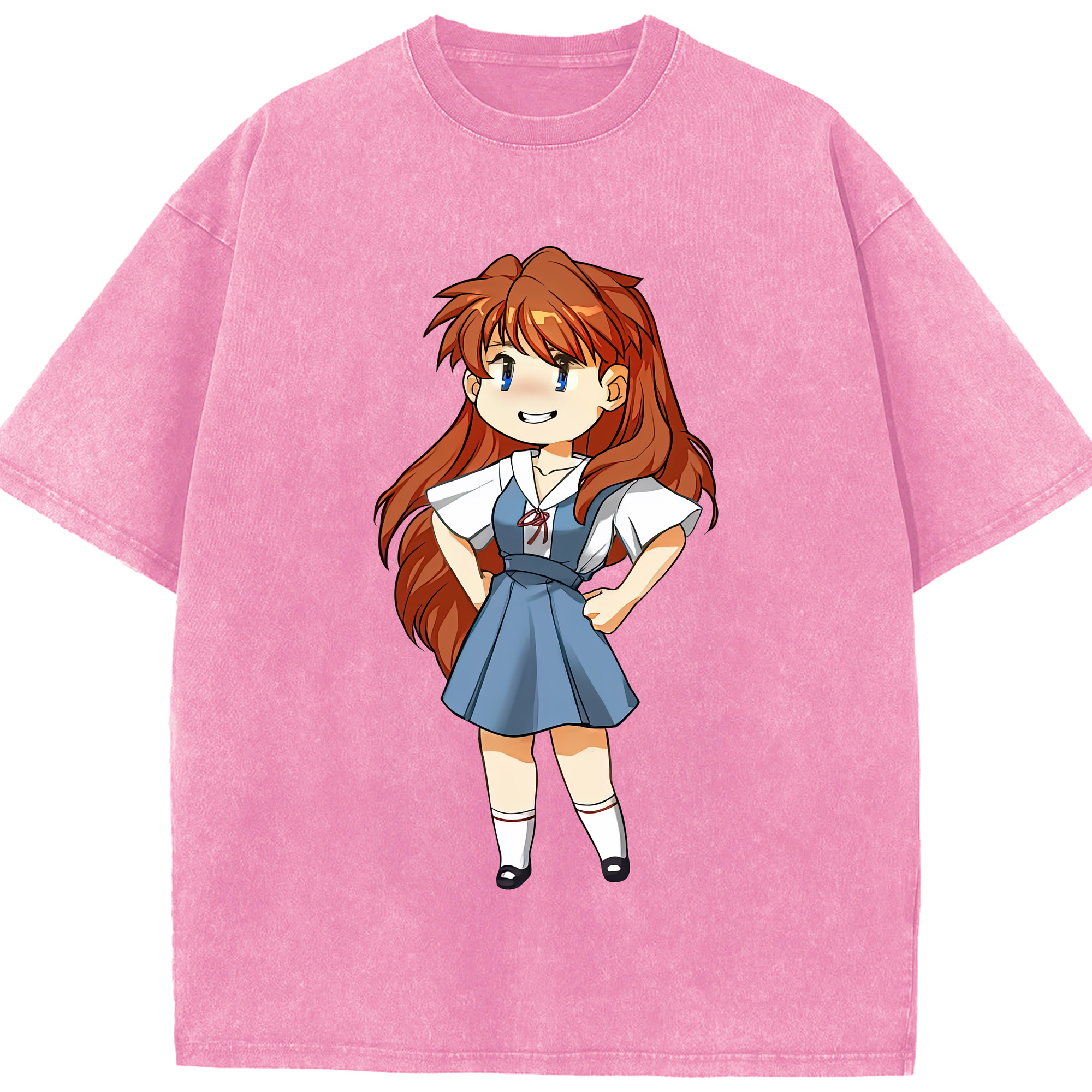 （画像用） EVA 新世紀エヴァンゲリオン 綿100% ヴィンテージ風 半袖Tシャツ（フロントプリント）
